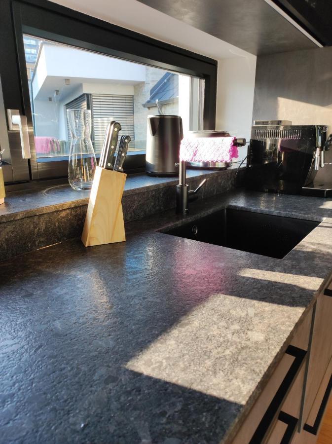 Luxurioeses Penthouse Mit Blick Auf Die Uno-City Und Dem Kaiserwasser. 3Schlafzimmer, 2 Baeder, Privat Lift Ins Apartment 维也纳 外观 照片